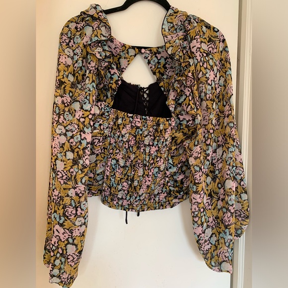 Free People Mabel Printed Blouse - Picture 5 of 8